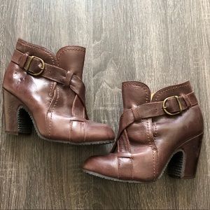 Fly London Leather Booties